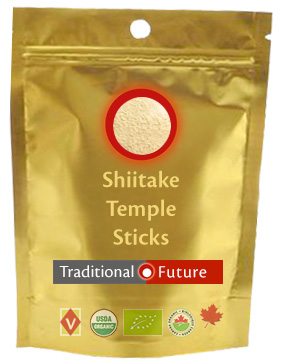 Shiitake Temple Sticks, Traditional Future Medicinal Mushroom Extracts